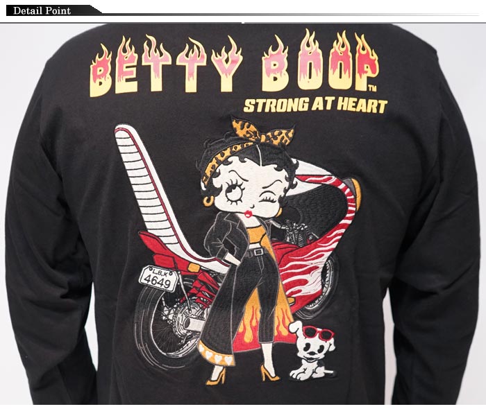 超絶セクシーBETTYロングTシャツ ロウブロウナックル 592866