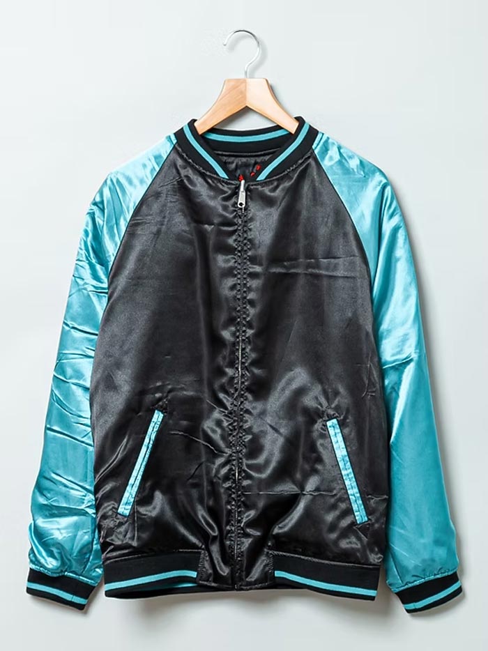 レア コムアイ着用 IKUMI × ALISA 浮世絵 リバーシブル スカジャン 粋・神奈川沖浪裏 浮世絵リバーシブルスカジャン 絡繰魂 232031 和柄