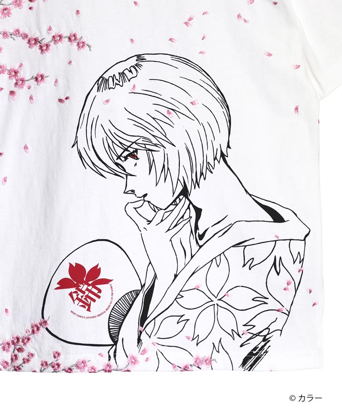 エヴァンゲリオン Evangelion 錦 コラボ Tシャツ 半袖 メンズ 綾波レイ