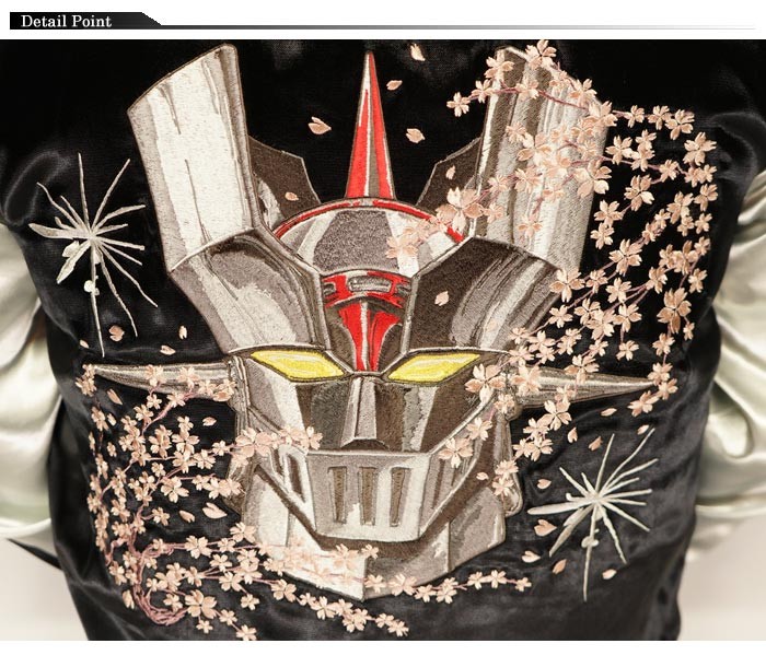 タグ無し　未使用品　マジンガーZ サテンジャケット L タグ無し 未使用品 マジンガーZ サテンジャケット L タグ無し 未使用品