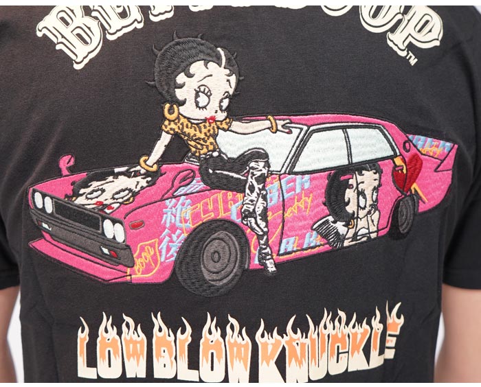 LOW BLOW KNUCKLE ローブローナックル ベティブープ コラボ Tシャツ