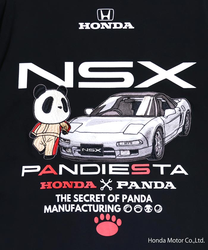 ホンダ Honda パンディエスタ PANDIESTA コラボ Tシャツ パンダ NSX