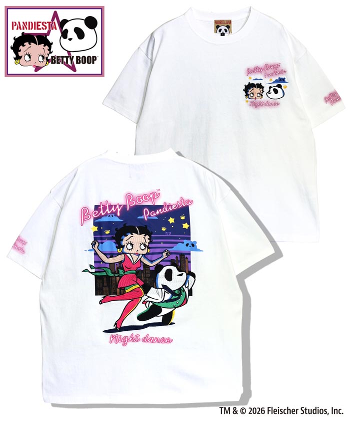 PANDIESTA パンディエスタ ベティブープコラボ Tシャツ 半袖 パンダ