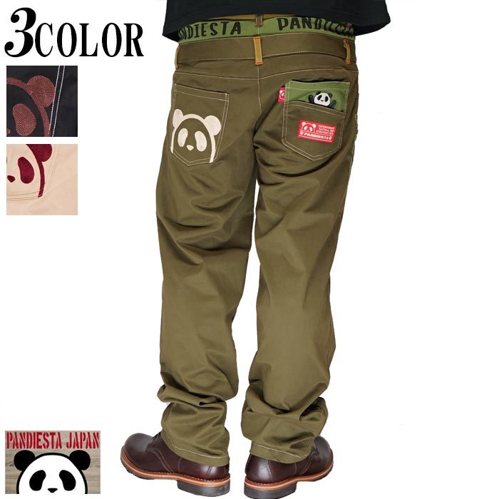PANDIESTA（パンディエスタ） パンツ パンダ メンズ ダブルウエスト