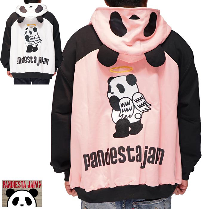 パンディエスタ PANDIESTA パーカー メンズ パンダ エンジェルパンダ