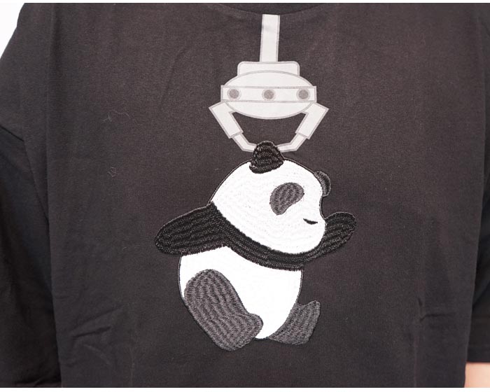 パンディエスタ PANDIESTA Tシャツ 半袖 パンダ ビッグサイズ クレーン