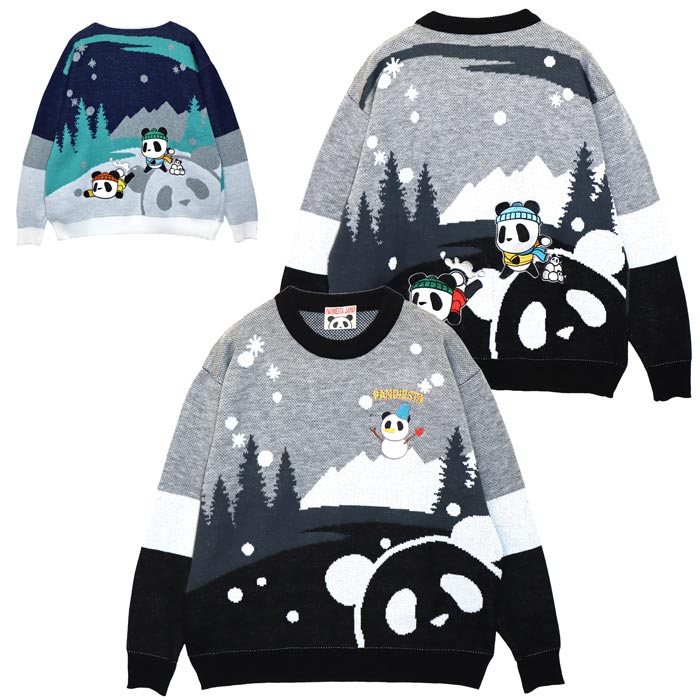 パンディエスタ PANDIESTA パンダ ニット セーター モールジャガード