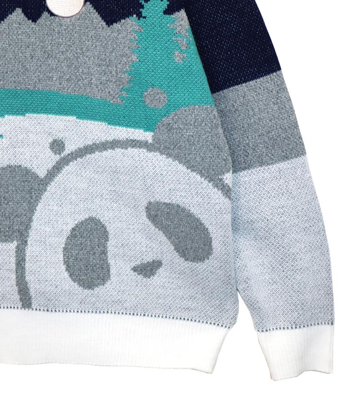 パンディエスタ PANDIESTA パンダ ニット セーター モールジャガード 