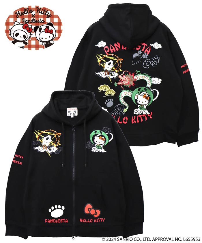 Hello Kitty七分袖パーカー （WH） 楽天市場】ハローキティ（パーカー｜トップス）：レディース