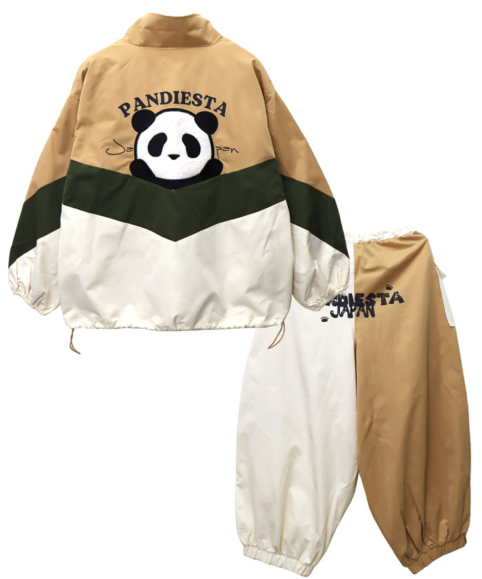 パンディエスタ PANDIESTA シャカシャカ パンダ BIG ジャケット パンツ
