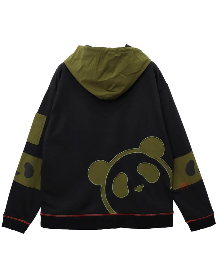 PANDIESTA パーカー ミリタリー　ARMY ダークグレー PANDIESTA（パンディエスタ） パーカー ミリタリー スウェット