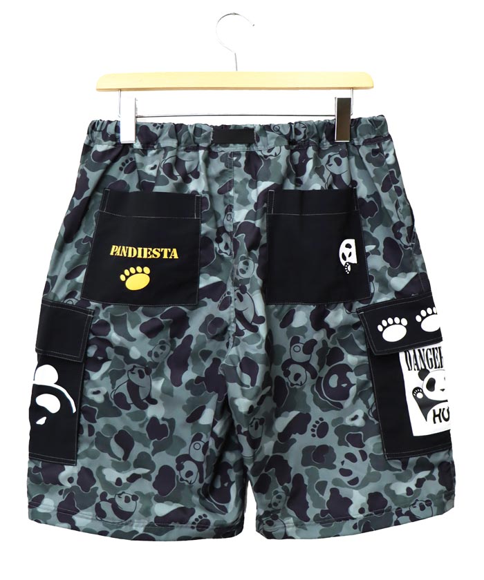 パンディエスタ PANDIESTA 2WAYミリタリー カーゴパンツ パンダ メンズ