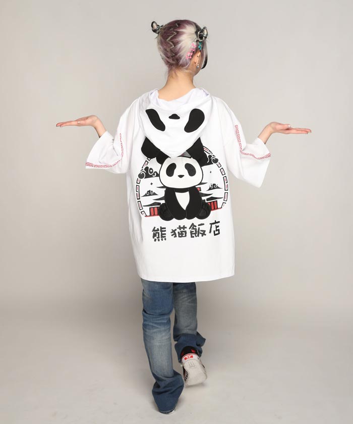 パンディエスタ PANDIESTA パーカー メンズ なりきり中華屋パンダ