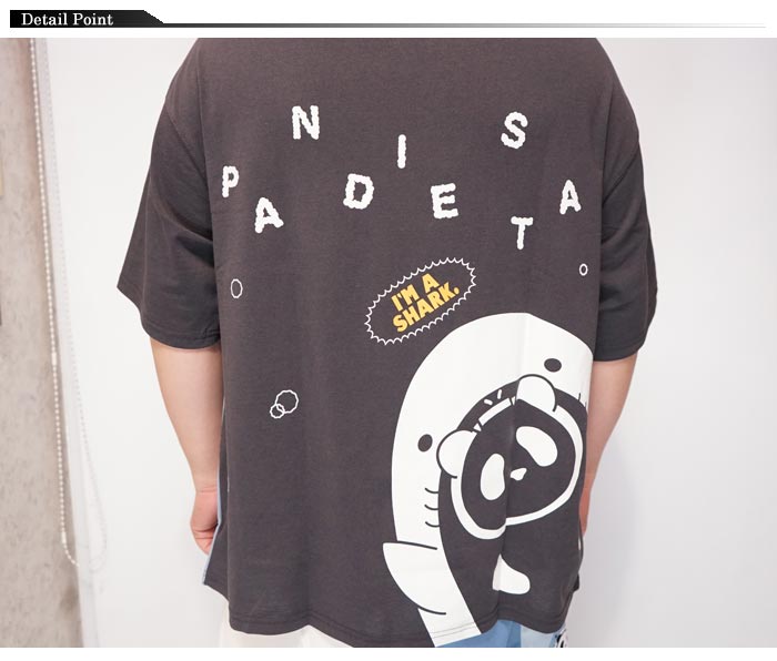 パンディエスタ PANDIESTA パーカー メンズ サメパンダ シャーク