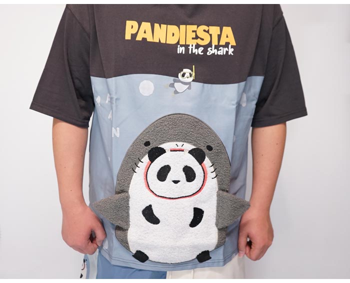 パンディエスタ PANDIESTA パーカー メンズ サメパンダ シャーク ビッグサイズ 和柄 585750 送料無料 パンディエスタ PANDIESTA パーカー メンズ サメパンダ シャーク