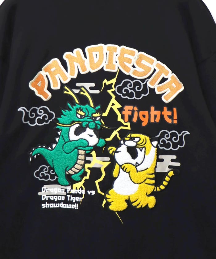 PANDIESTA パンディエスタ パーカー メンズ パンダ タイガー＆ドラゴン