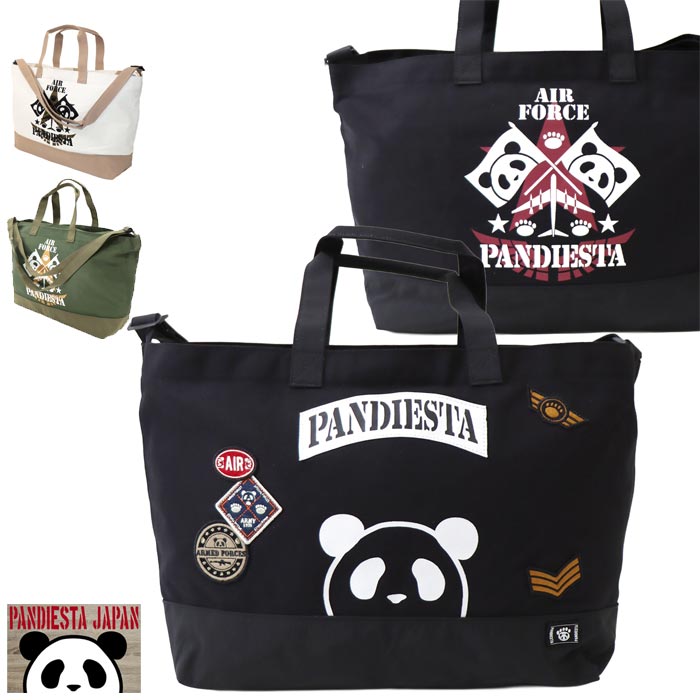PANDIESTA パンディエスタ ショルダーバッグ BAG 鞄 パンダ メンズ エアフォースパンダ ミリタリー ２WAY 和柄 595966 送料無料 PANDIESTA パンディエスタ ショルダーバッグ BAG 鞄 パンダ メンズ