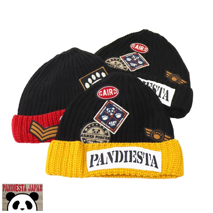 PANDIESTA パンディエスタ ニットキャップ CAP 帽子 メンズ パンダ