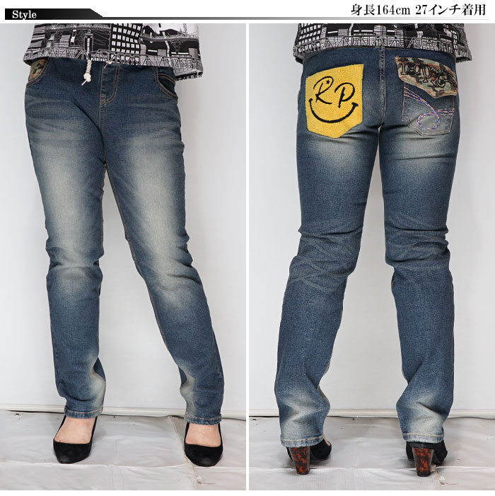 RED PEPPER（レッドペッパー） レディース デニム ジーンズ ロゴ