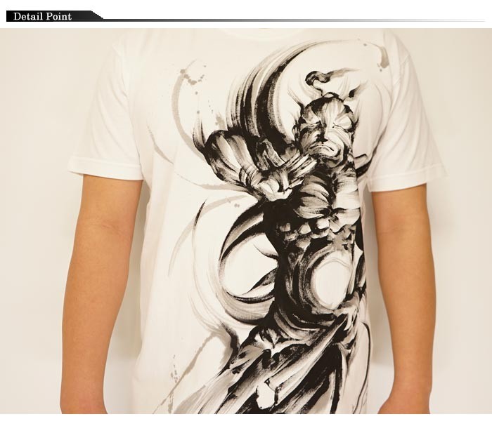 羽水 うすい 阿吽 手描き 和柄Tシャツ 半袖 aun20 送料無料 羽水 うすい 阿吽 手描き 和柄Tシャツ 半袖 aun20 : ジーンズプラザ