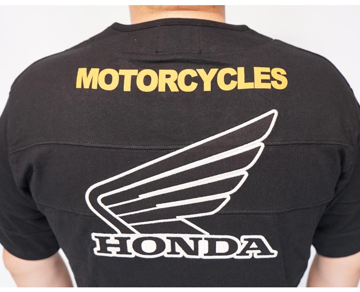 VANSON バンソン ホンダ HONDA コラボ Tシャツ 半袖 メンズ HRV-2401