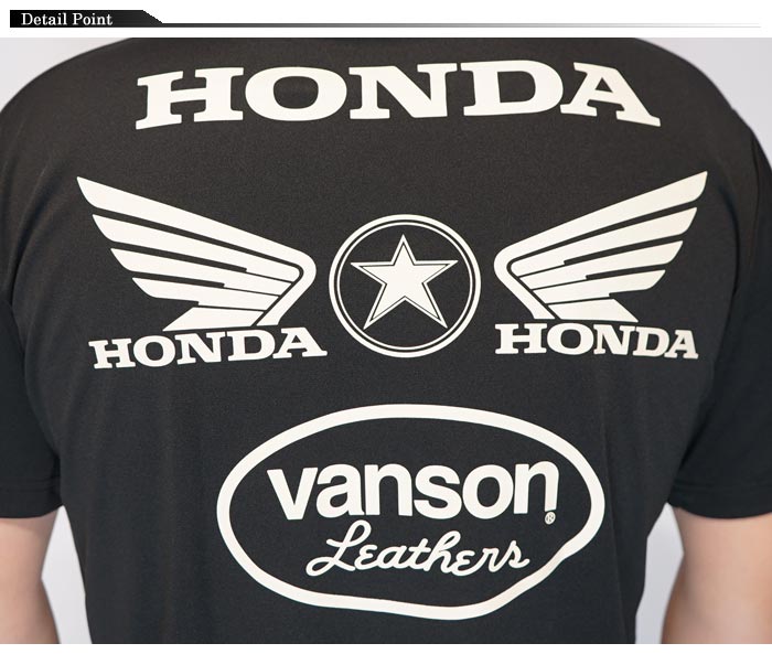 Amazon | [バンソン] ホンダ HONDA コラボ ドライTシャツ 半袖
