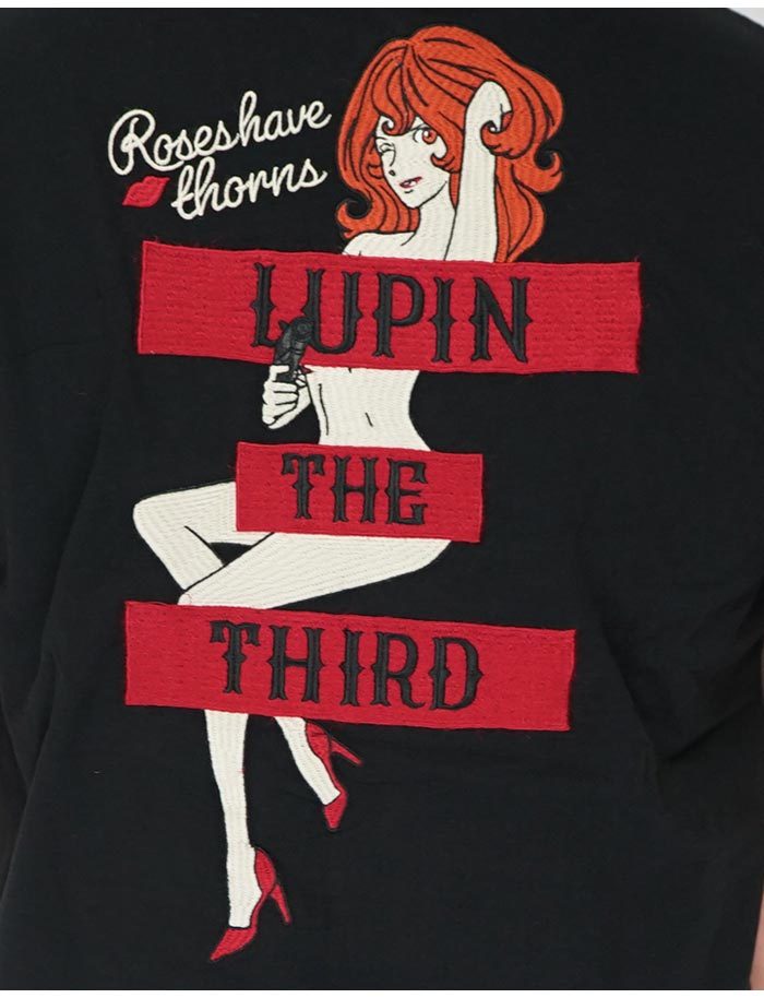 VANSON（バンソン） ルパン三世 ポロシャツ 半袖 メンズ 峰不二子