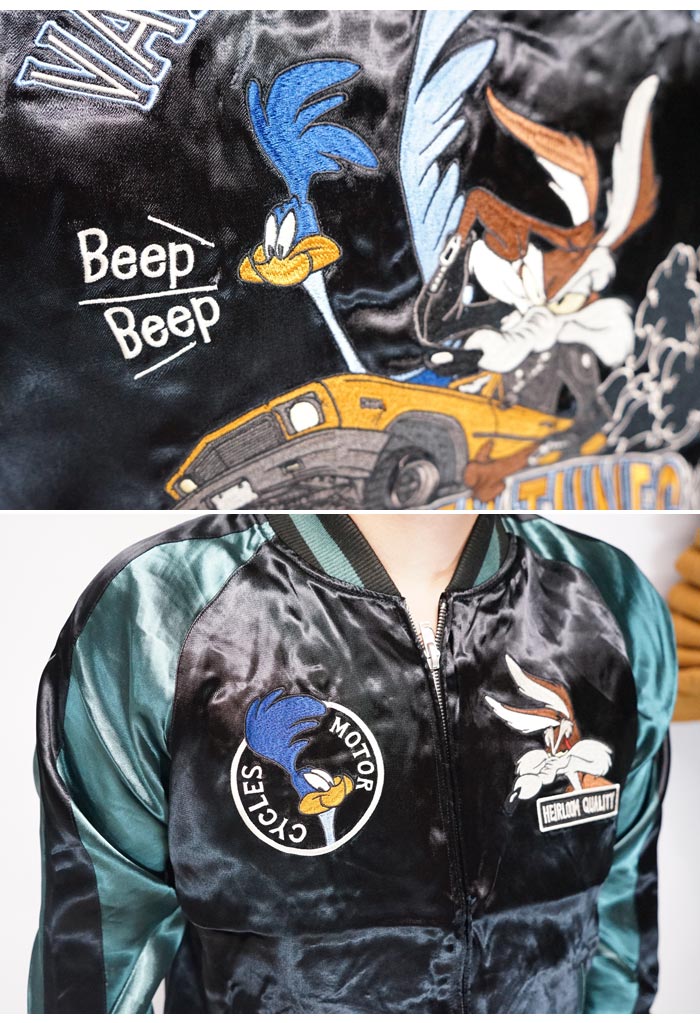 VANSON バンソン ルーニー テューンズ コラボ LOONEY TUNES スカジャン