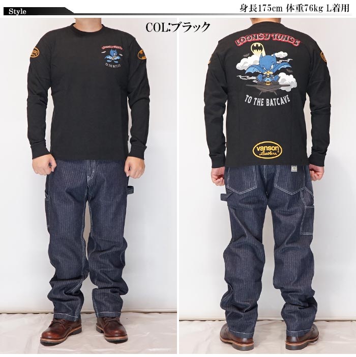 VANSON バンソン ルーニー テューンズ コラボ LOONEY TUNES ロングT