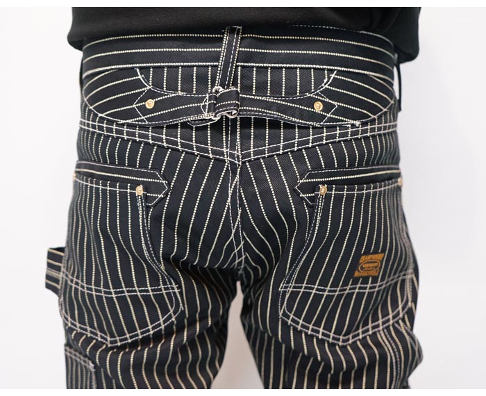 vanson ストライプカーゴパンツ バンソン VANSON ジーンズ デニム メンズ ワークパンツ カーゴパンツ