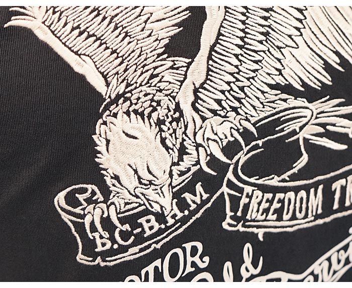 VANSON バンソン Tシャツ 半袖 メンズ イーグル NVST-2301 送料無料