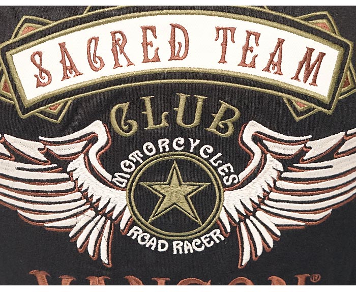 VANSON バンソン Tシャツ 半袖 メンズ ワンスター スターウィング NVST