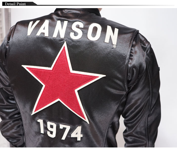 VANSON（バンソン） ライダース ジャケット アウター メンズ