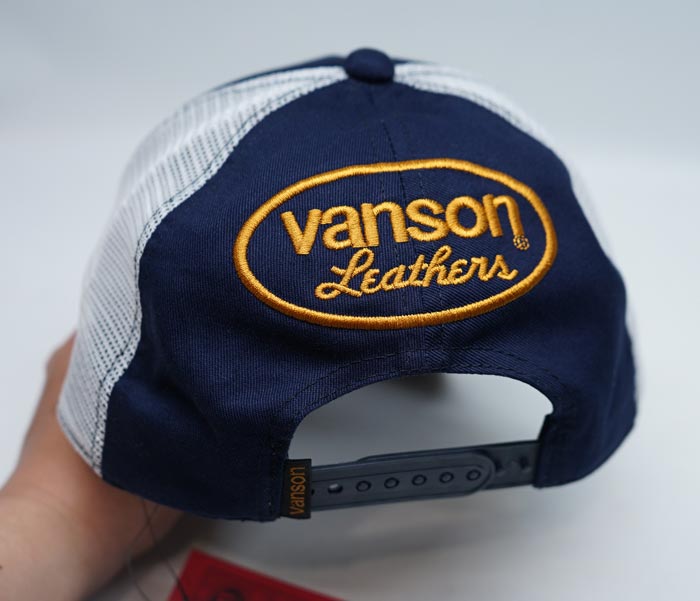 VANSON バンソン スズキ SUZUKI コラボ キャップ 帽子 メンズ ツイル