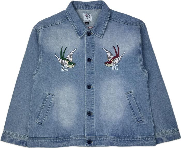 YOIDORE ヨイドレ ジャケット チベタン タイガー デニムジャケット