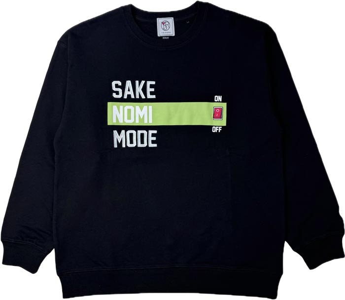 YOIDORE ヨイドレ 酒飲みモード クルーネックスウェット メンズ 845606