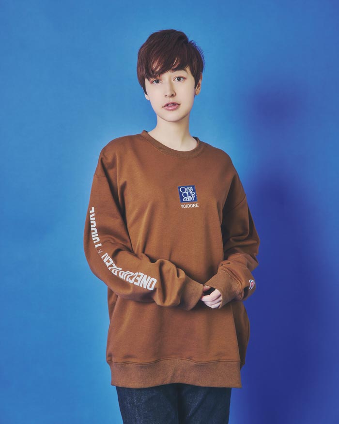 YOIDORE ヨイドレ One CUP OZEKI コラボ クルーネックスウェット メンズ 845614 送料無料 YOIDORE ヨイドレ One CUP OZEKI コラボ クルーネックスウェット