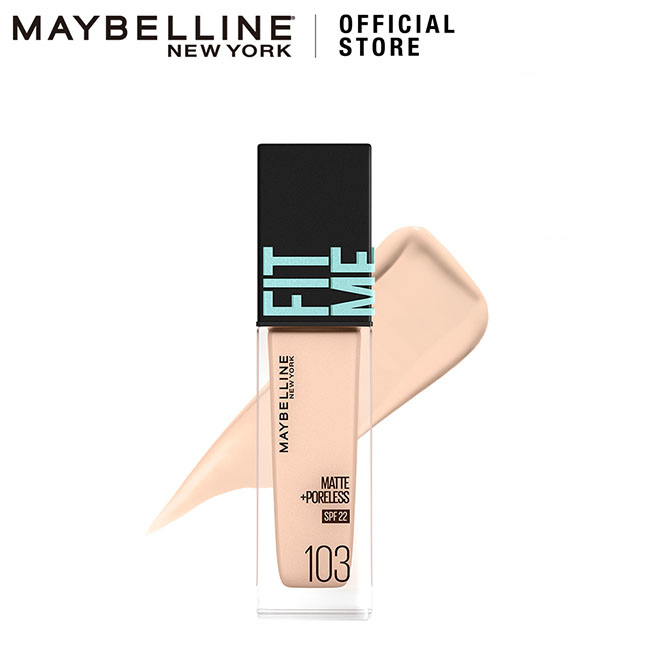 メイベリン フィットミー リキッド ファンデーション R マット さらさら SPF22 Maybelline 送料無料