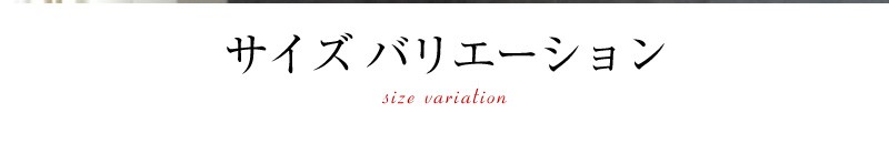 バリエーション