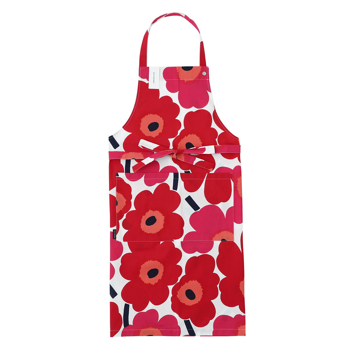 新品タグ付き　marimekko マリメッコ　エプロン 新品タグ付き marimekko マリメッコ エプロン 赤ドット - メルカリ