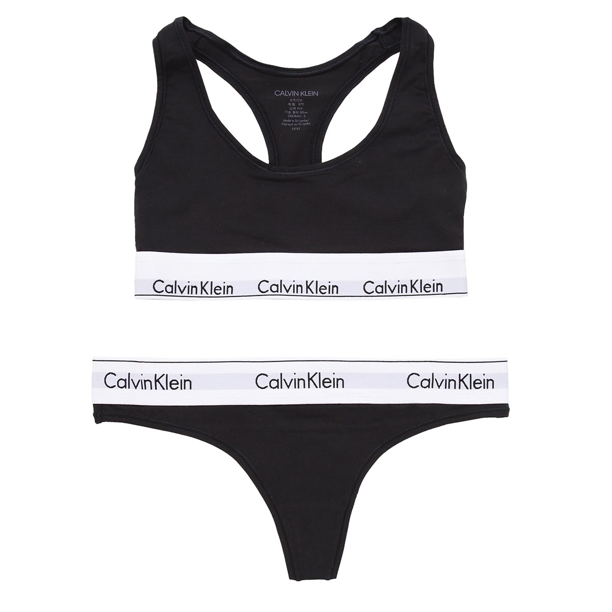 ブラジャー＆ショーツ   Modern Cotton Bralette Black F3785-001 s-l400.jpg