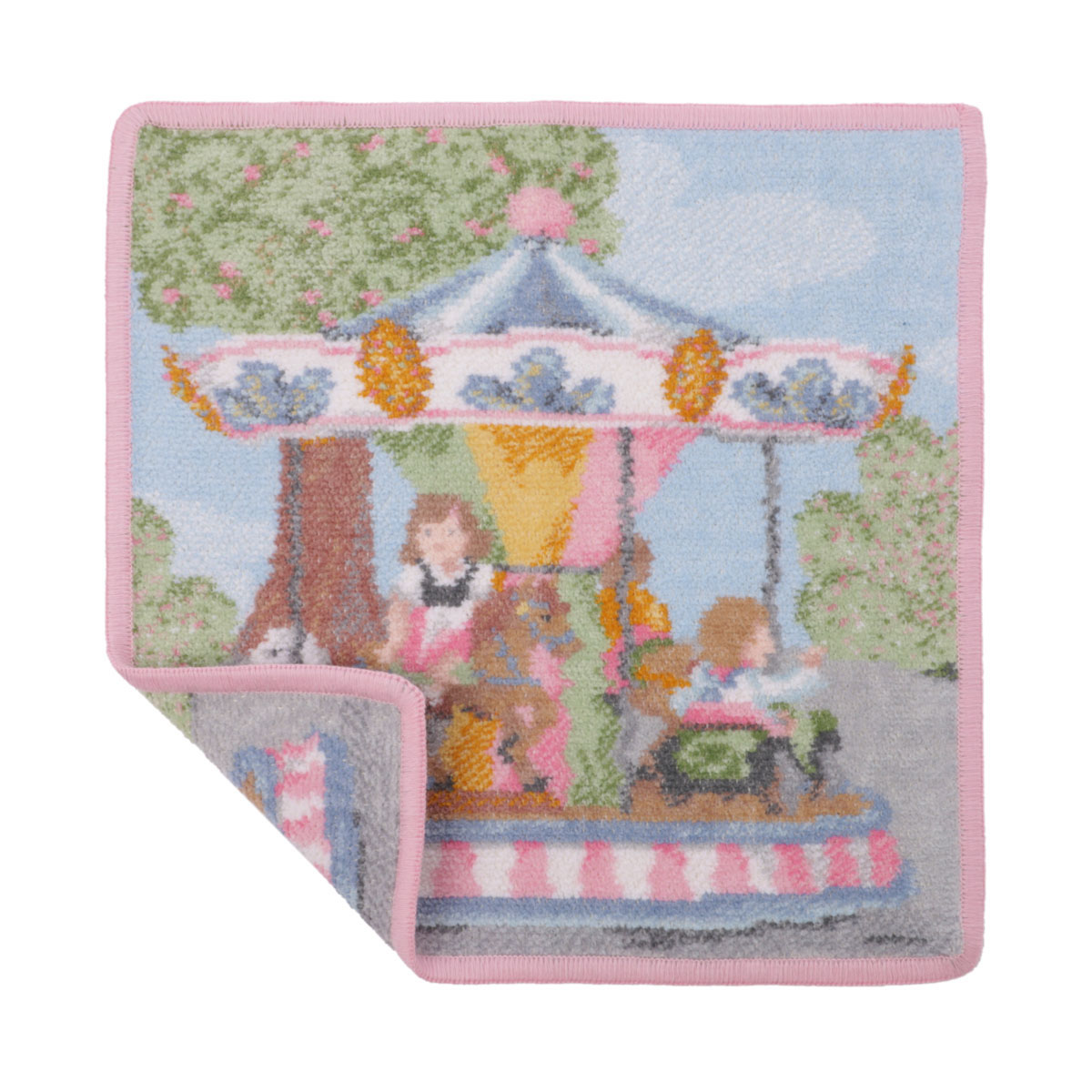 【ネコポス対応(4点まで)】フェイラー FEILER ハンカチ 25cm×25cm ミニタオル レディース funfair22700480134-funfair-candypink | feiler | 09
