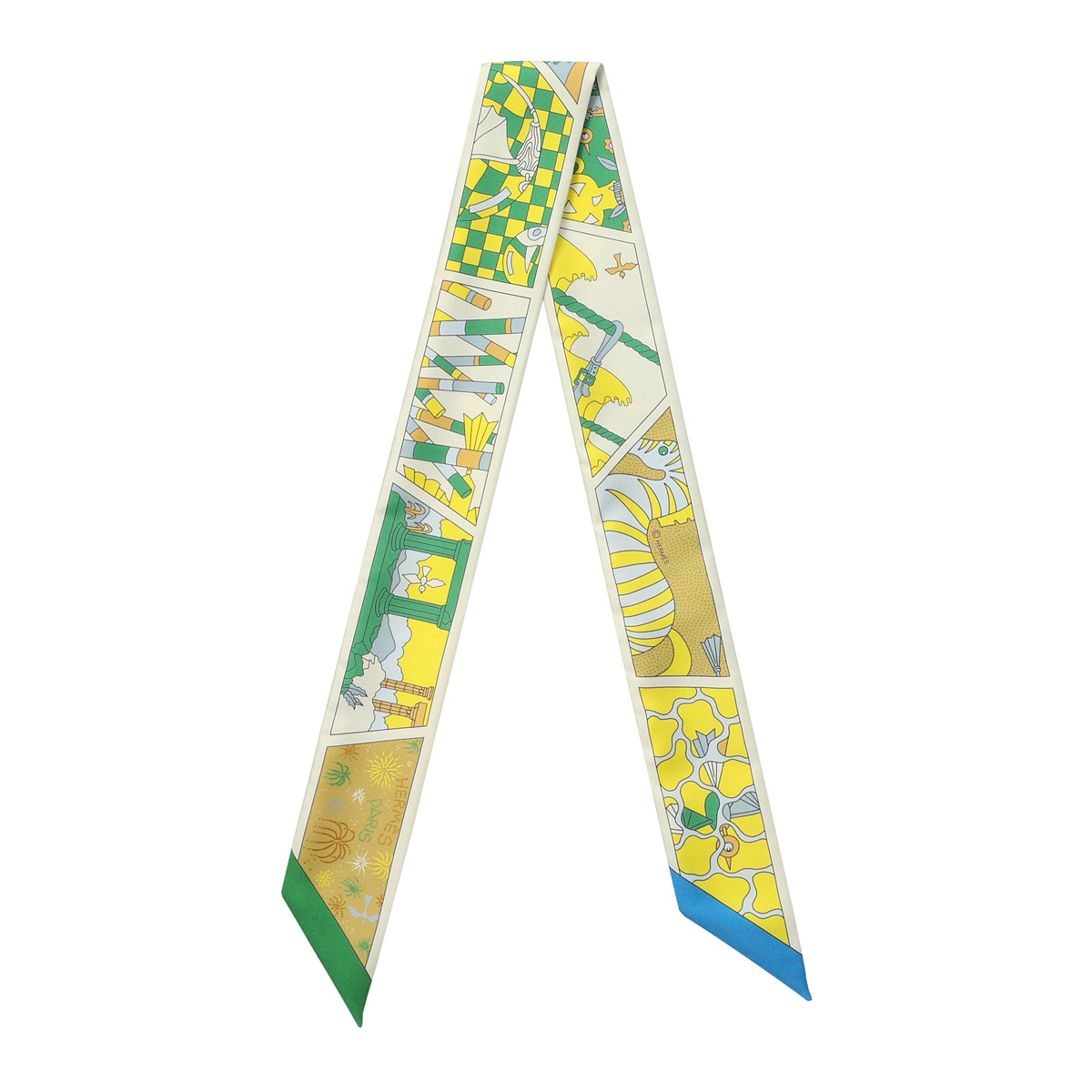 エルメス HERMES スカーフ FACTORY SUITE TWILLY ツイリー レディース