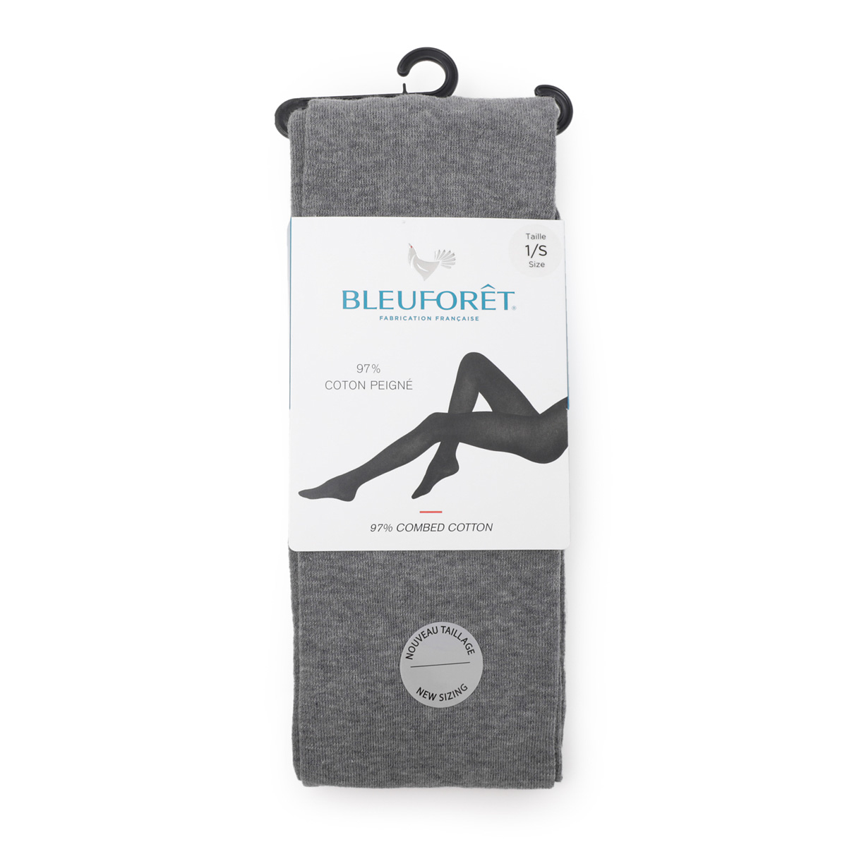 BLEU FORET（ブルーフォレ） コットンタイツ COLLANT VELOUTE 3213 旧