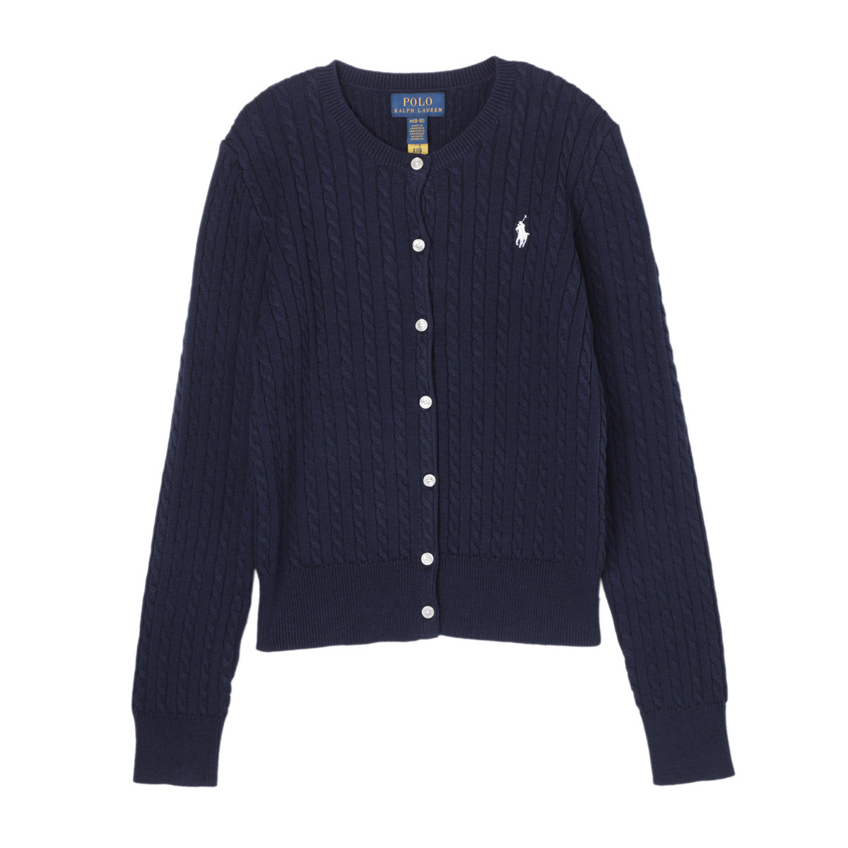 【激安通販 オンラインショップ】日用品 RALPH POLO LAUREN CABLE-KNIT カーディガン ポロラルフローレン トップス
