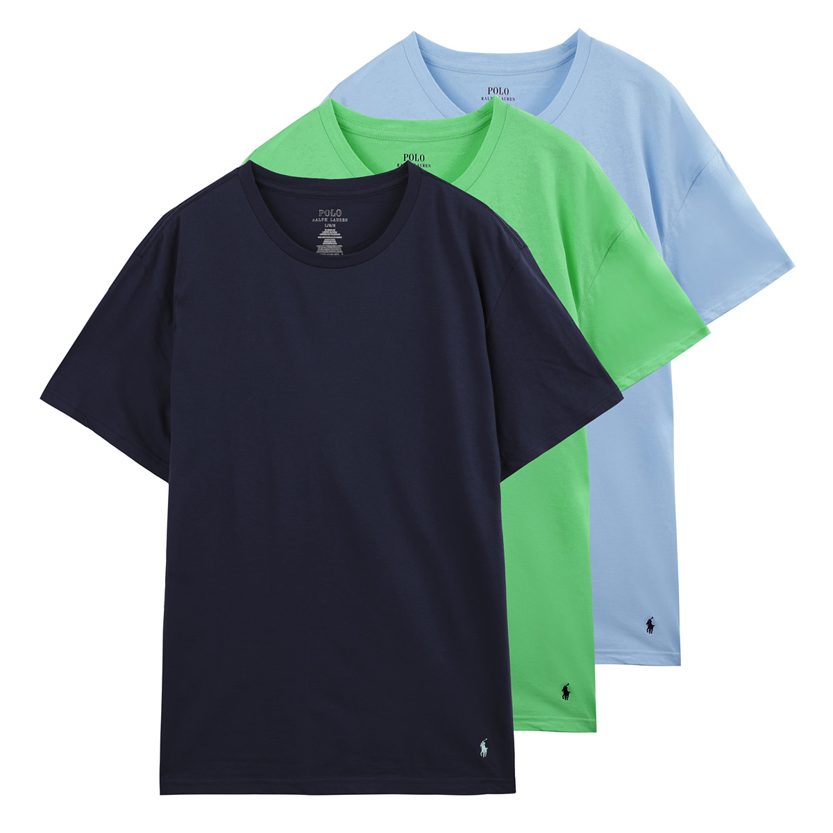 POLO RALPH LAUREN ポロラルフローレン クルーネックTシャツ 3枚