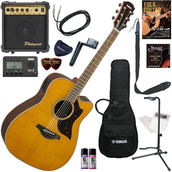 YAMAHA（ヤマハ） A1R/TBS エレアコ 初心者セット すぐに始められる