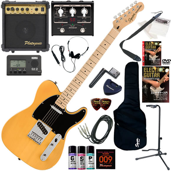 Squier スクワイヤー Affinity Tele/OW エレキギター 初心者セット