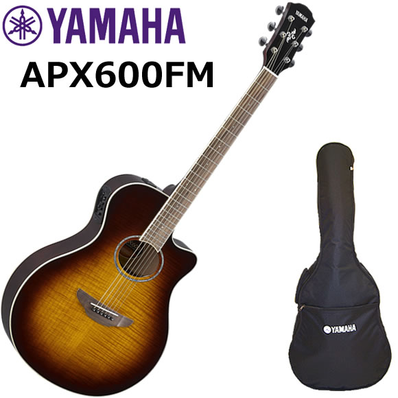 YAMAHA APX600 FM AM エレアコ ヤマハ Amazon | YAMAHA APX600FM AM エレアコ フレイムメイプル