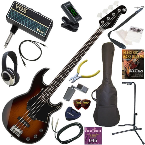 YAMAHA（ヤマハ） BB434/TB エレキベース 初心者セット 10wアンプが